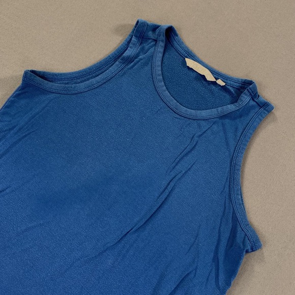 Athleta Tops - Athleta Tank Top Womens Small Blue Modal Blend Athletic Workout Sleeveless Soft